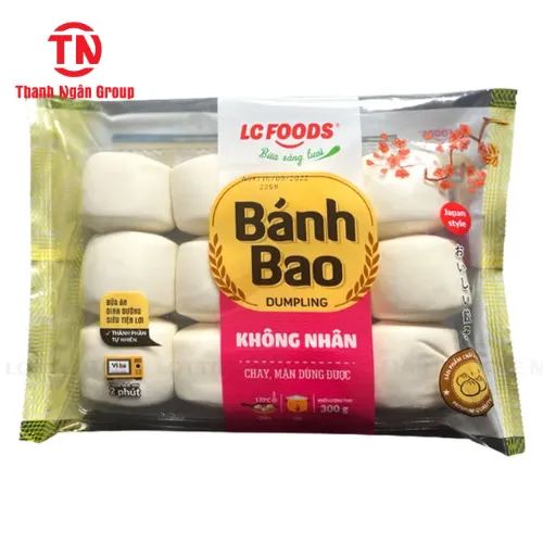 Bánh Bao Không Nhân Ngắn LC Foods 900g