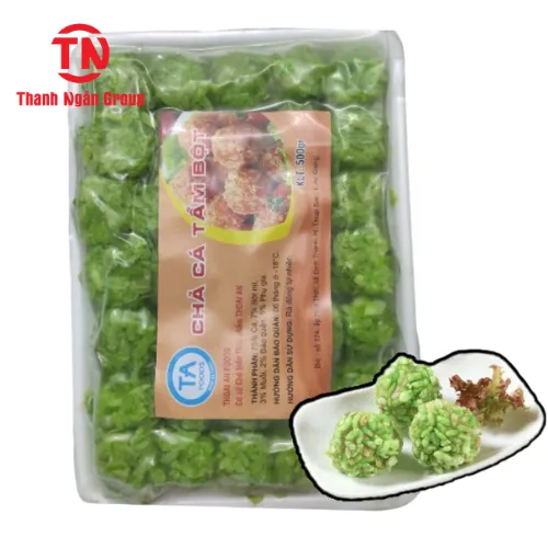 Cá Viên Tẩm Cốm Xanh Thoại An Foods 1kg