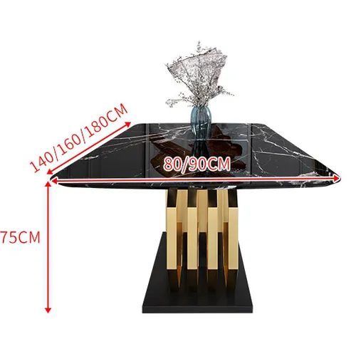 Bàn ăn mặt đá B28