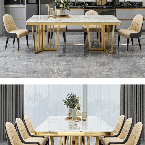 Bàn ăn mặt đá B29