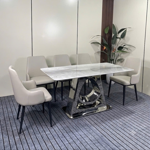 Bộ bàn ăn inox 24-140