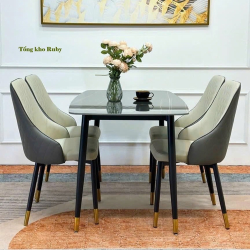 Bộ bàn ăn hiện đại B64