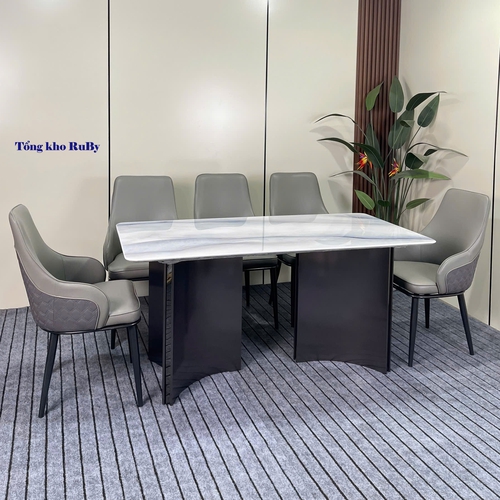 Bộ bàn ăn inox 24-149