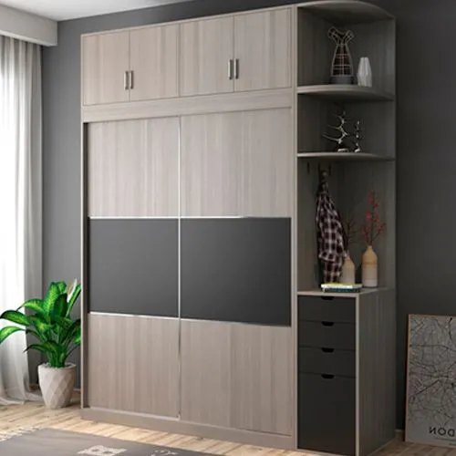Mẫu Tủ Đựng Quần Áo Gỗ Công Nghiệp MFC Q-19