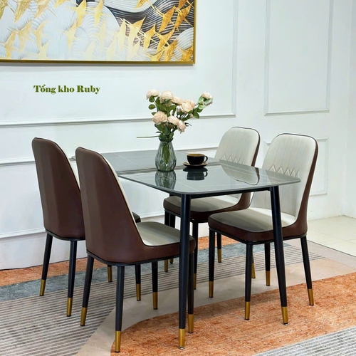 Bộ bàn ăn hiện đại B64