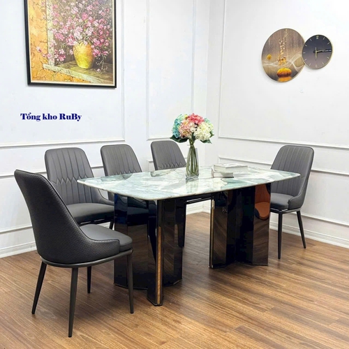 Bộ bàn ăn inox 24-148