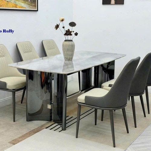 Bộ bàn ăn inox 24-066