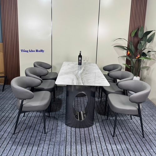 Bộ bàn ăn inox 24-190