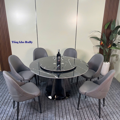 Bộ bàn ăn inox 24-145