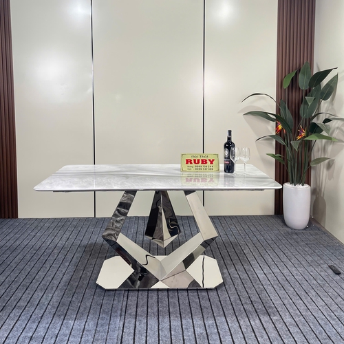 Bộ bàn ăn inox 24-126