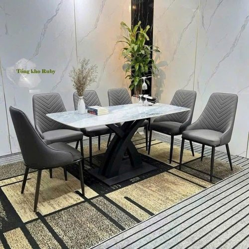 Bộ bàn ăn hiện đại B68