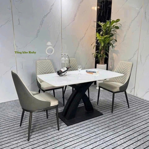 Bộ bàn ăn hiện đại B68