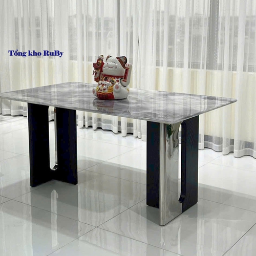 Bộ bàn ăn inox 24-074