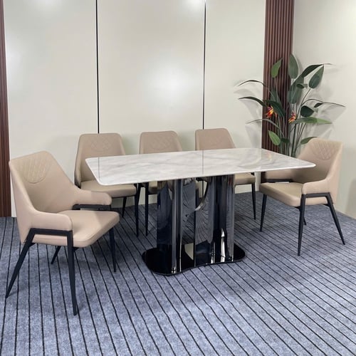 Bộ bàn ăn inox 24-019