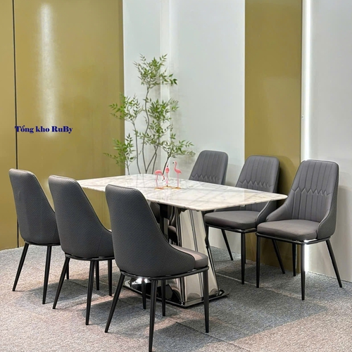 Bộ bàn ăn inox 24-067