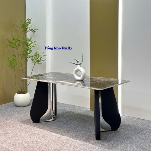 Bộ bàn ăn inox 24-113