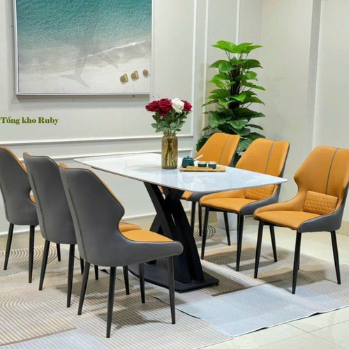 Bộ bàn ăn hiện đại B68