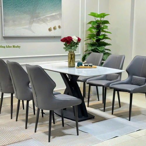 Bộ bàn ăn hiện đại B68