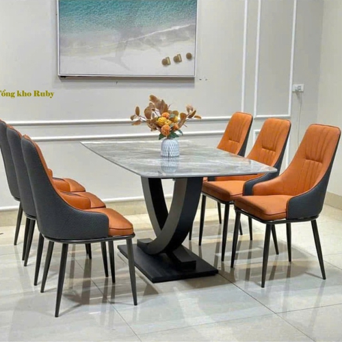 Bộ bàn ăn hiện đại B62