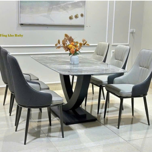 Bộ bàn ăn hiện đại B62