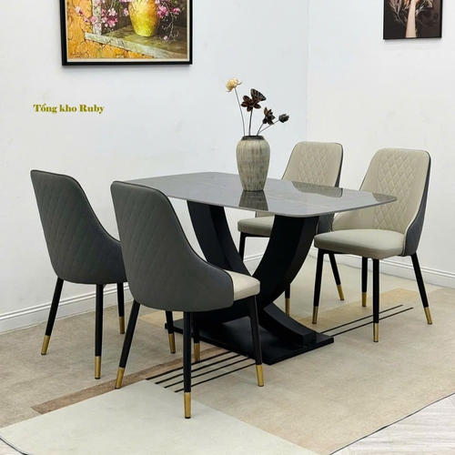 Bộ bàn ăn hiện đại B62