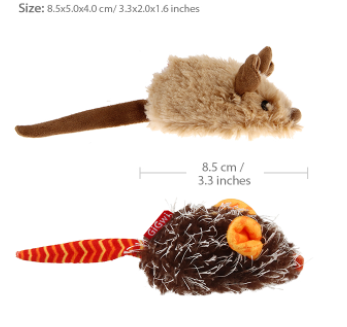 đồ chơi công nghệ cao cho mèo chuột tự động thông minh vui nhộn - gigwi đồ chơi chó mèo