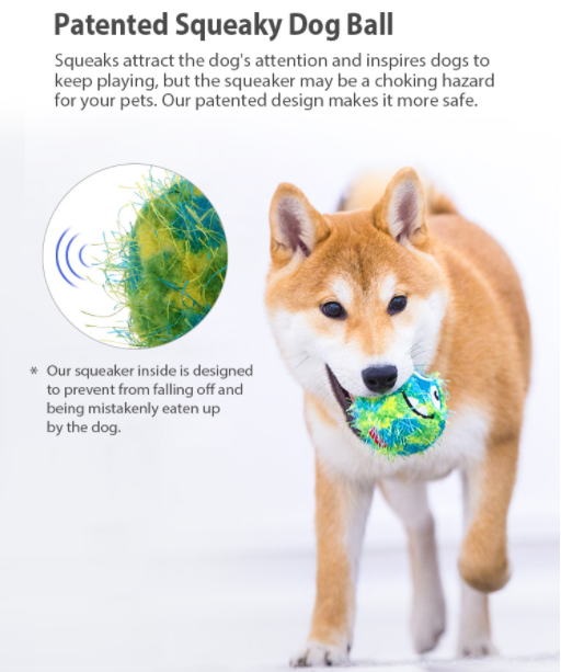 Bóng nảy cho chó vui nhộn cao cấp có tiếng crazy ball - gigwi đồ chơi chó mèo