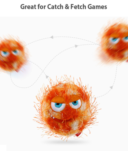 Bóng nảy cho chó vui nhộn cao cấp có tiếng crazy ball - gigwi đồ chơi chó mèo