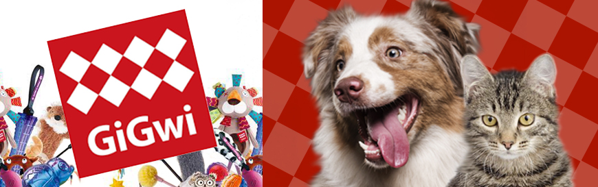 Đồ chơi chó mèo Gigwi vật liệu an toàn chống phá hủy vải bông hữu cơ cho chó mèo