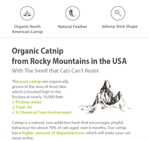 Thanh nhựa TPR đồ chơi cỏ mèo thư giãn làm sạch răng cho mèo - gigwi đồ chơi chó mèo