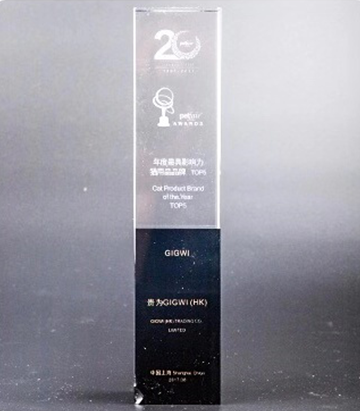 Những giải thưởng quốc tế đồ chơi chó mèo Gigwi đạt được đồ chơi chó mèo an toàn chống cắn phá