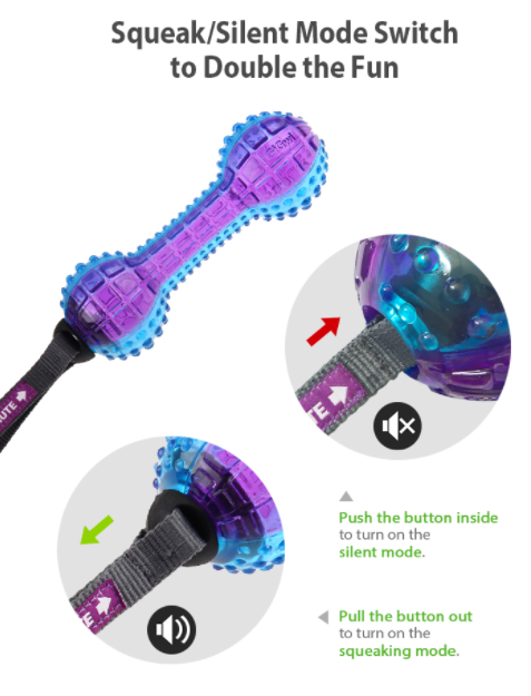 Đồ chơi cao su dẻo bền bỉ TPR chống cắn phá cho chó - đồ chơi chó mèo