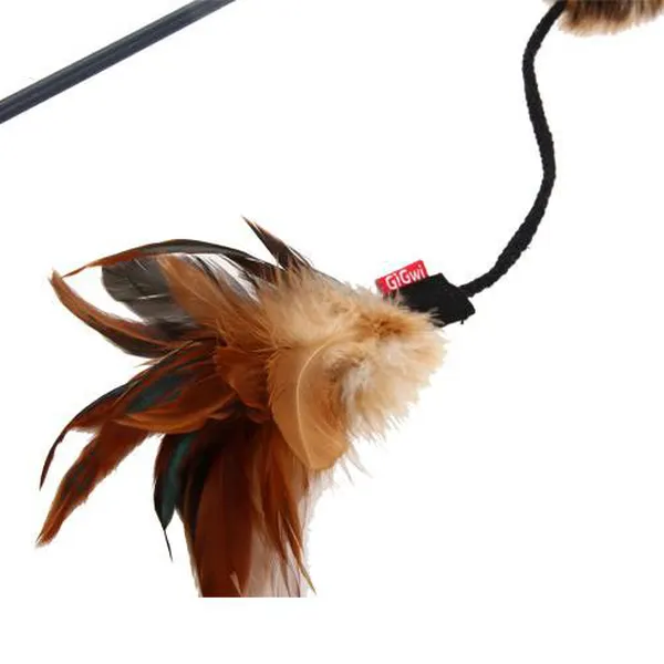 Đồ chơi cho mèo Feather Teaser Đuôi lông vũ