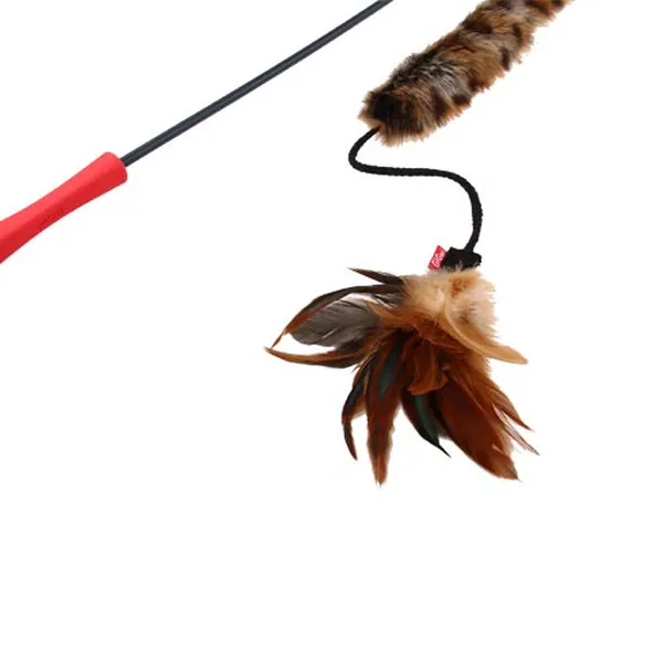 Đồ chơi cho mèo Feather Teaser Đuôi lông vũ
