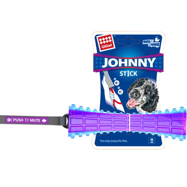 Đồ chơi cho chó Push to Mute Johnny Stick