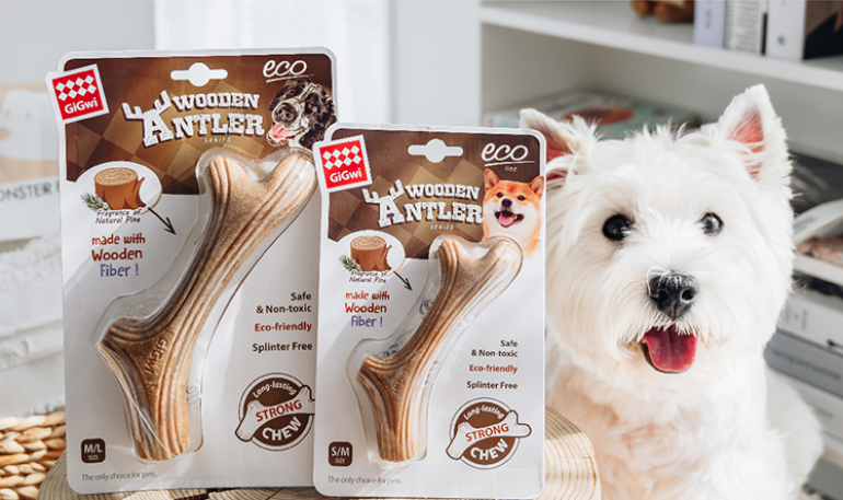 xương gặm cho chó gigwi đồ chơi chó mèo thanh gặm gỗ an toàn chống ngứa răng và mài răng cho chó con 2