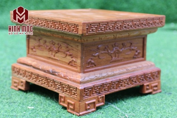 đế kê tượng đục hình hoa sen đế kê tượng đục hình hoa sen