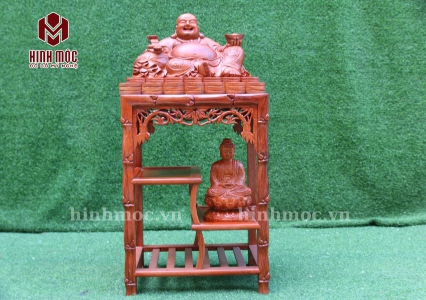 đôn gỗ 3 tầng cao 70cm đôn gỗ 3 tầng cao 70cm