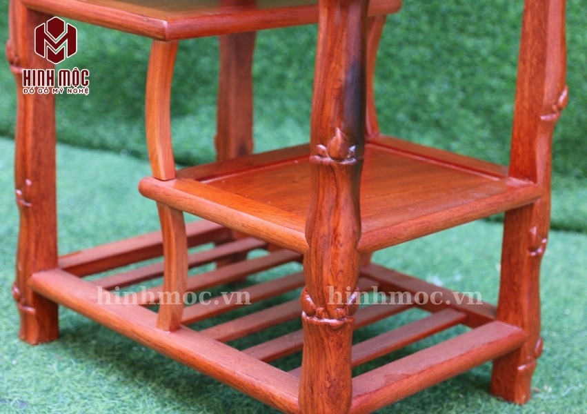 đôn gỗ 3 tầng đục trúc đôn gỗ 3 tầng đục trúc