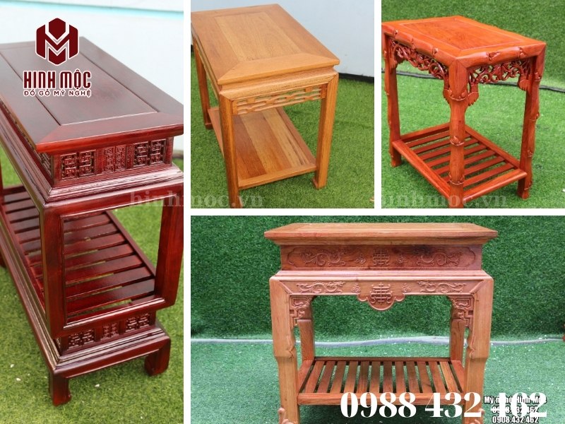 đôn gỗ chữ nhật loại đôn kê tượng đôn gỗ chữ nhật loại đôn kê tượng