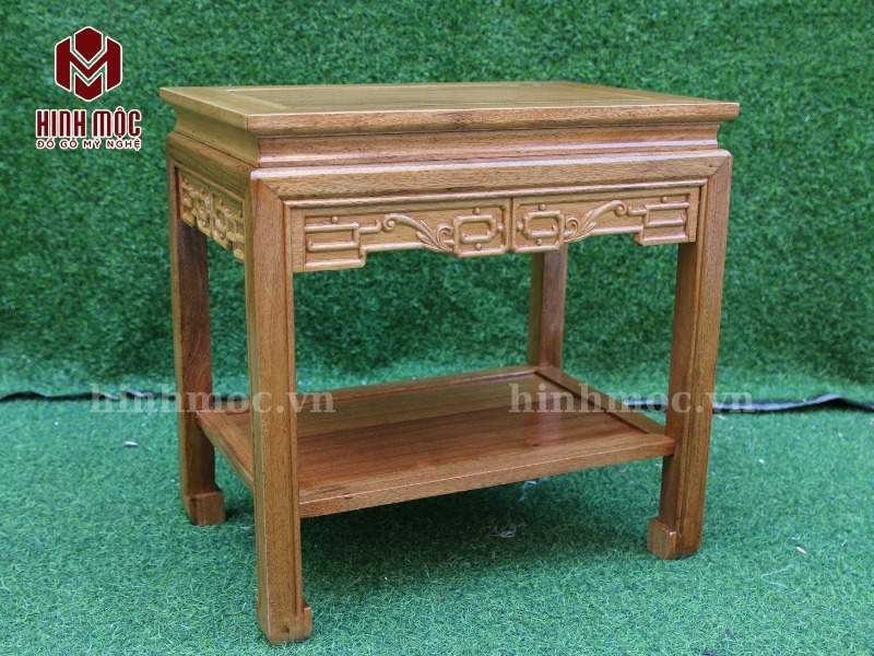 đôn gỗ gụ cao 50cm để chậu hoa đôn gỗ gụ cao 50cm để chậu hoa