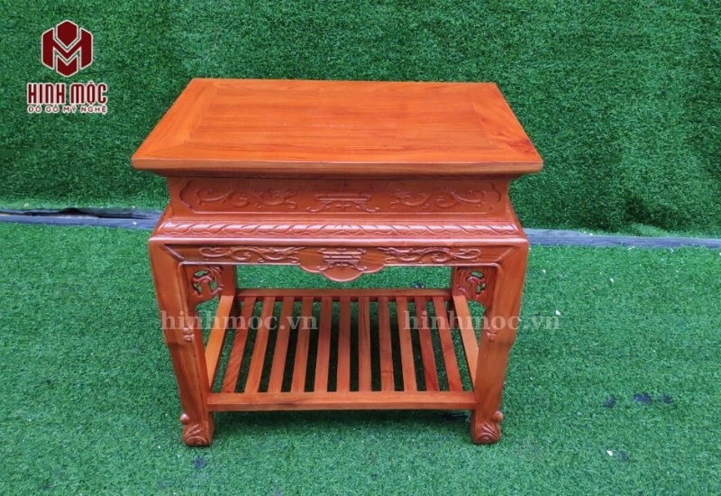 đôn gỗ kê loa sơn màu hương đôn gỗ kê loa sơn màu hương