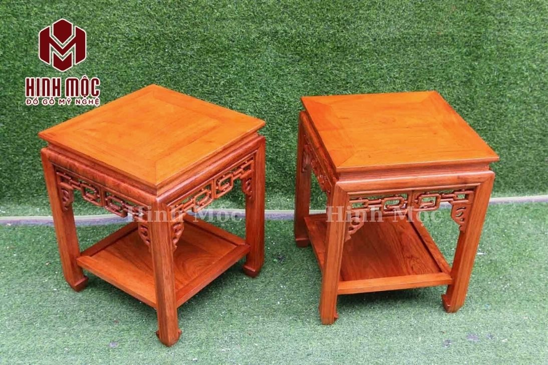 Đôn gỗ mặt vuông 40x40cm rất rộng rãi Đôn gỗ mặt vuông 40x40cm rất rộng rãi
