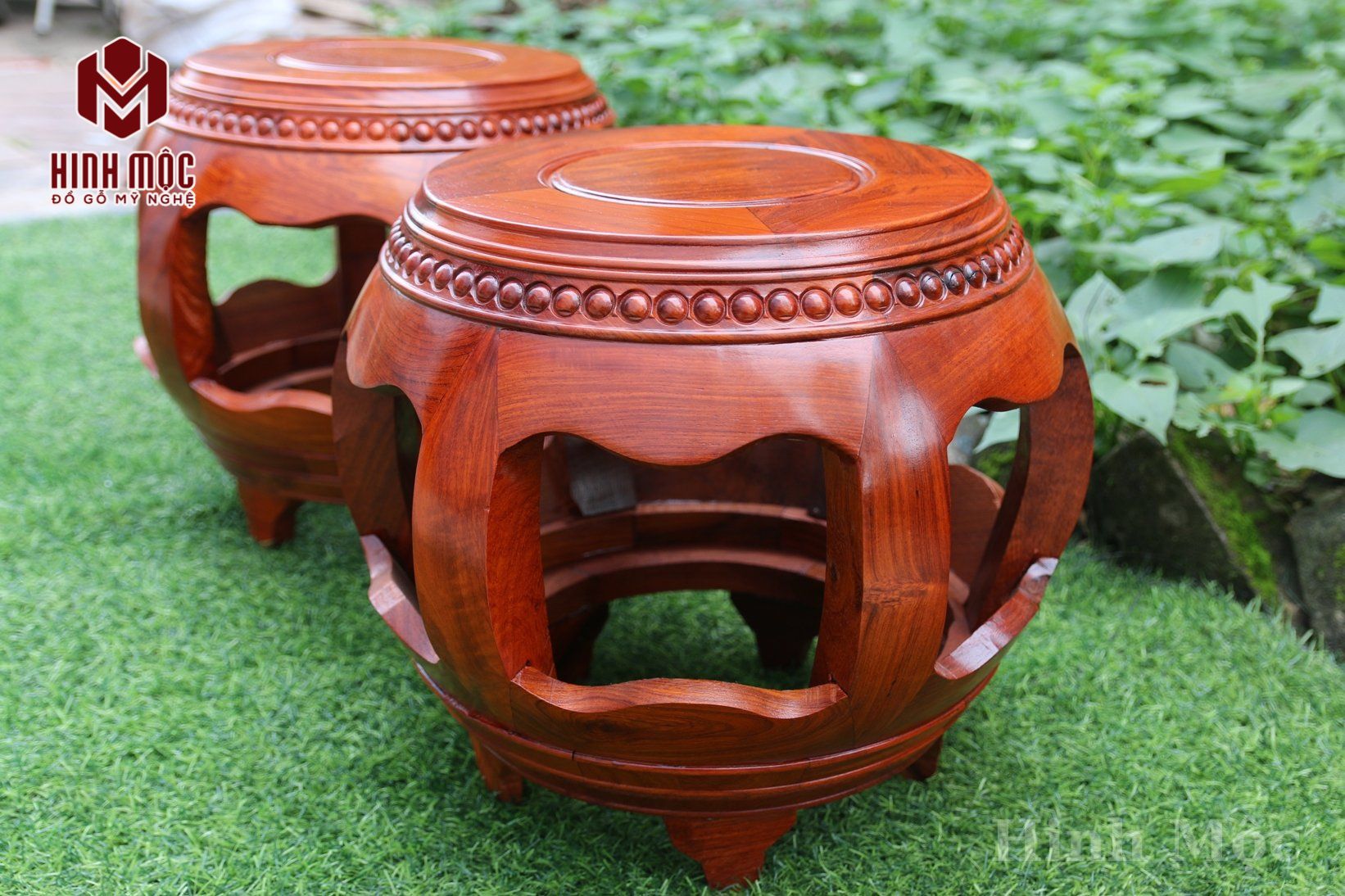 đôn trống gỗ hương đôn trống gỗ hương