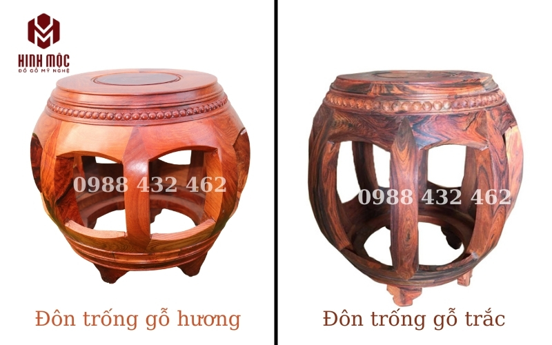 đôn trống gỗ trắc có giá cao hơn 1,7 lần đôn trống gỗ hương đôn trống gỗ trắc có giá cao hơn 1,7 lần đôn trống gỗ hương