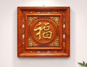 Tranh Gỗ Chữ Phúc: Ý Nghĩa Phong Thủy Và Kinh Nghiệm Chọn Tranh Chuẩn Nhất