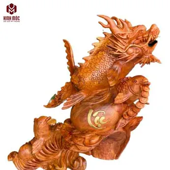 Cá chép vượt vũ môn cao 70cm to đẹp!