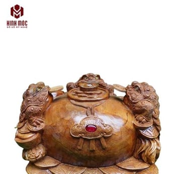 Chum cóc tam cóc trấn bình gỗ ngọc am