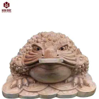 Cóc gỗ ngọc am cao 23 ngang 35cm