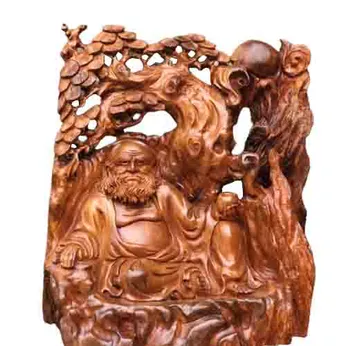 Đạt Ma thiền gốc tùng gỗ bách xanh